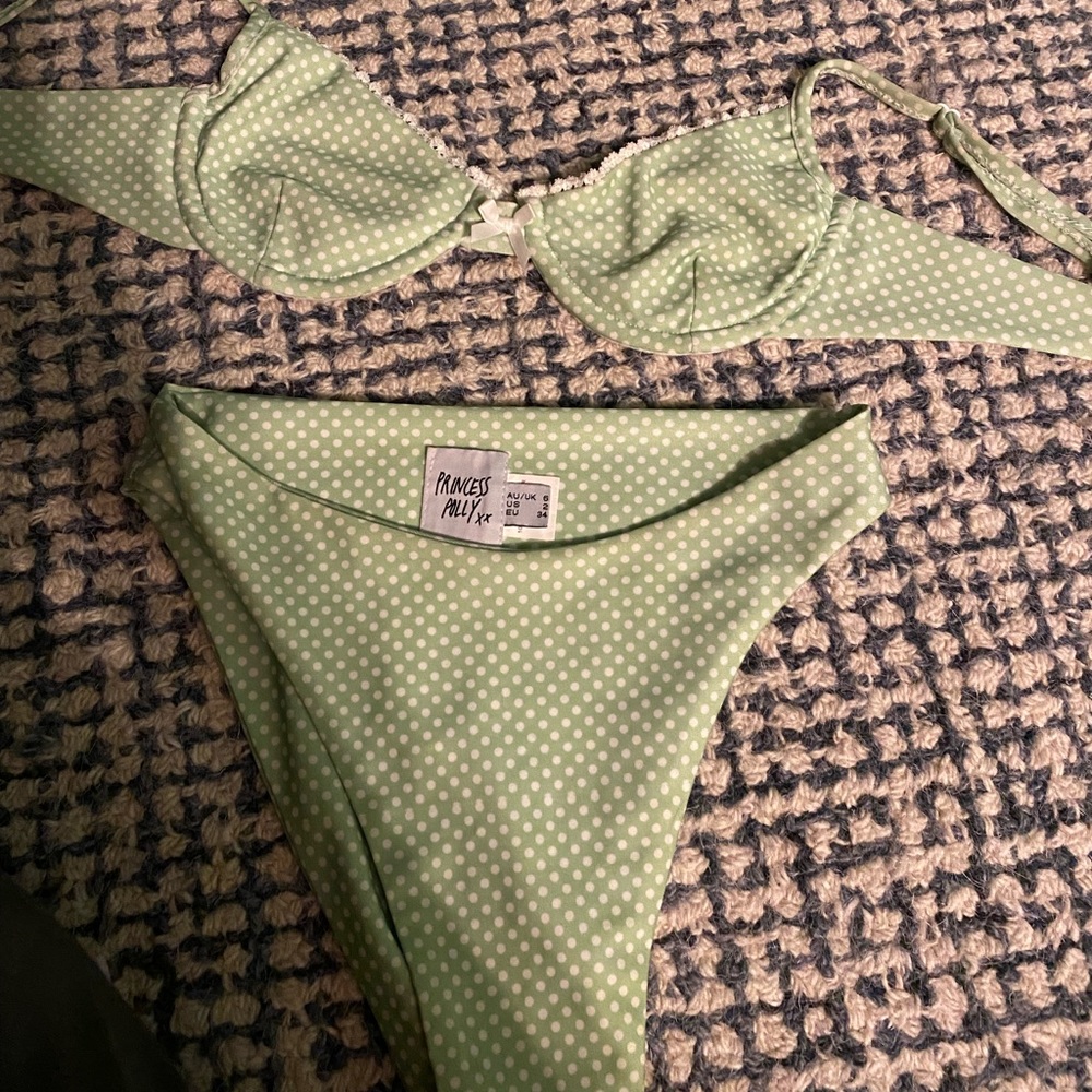 Princess polly green bathing suit